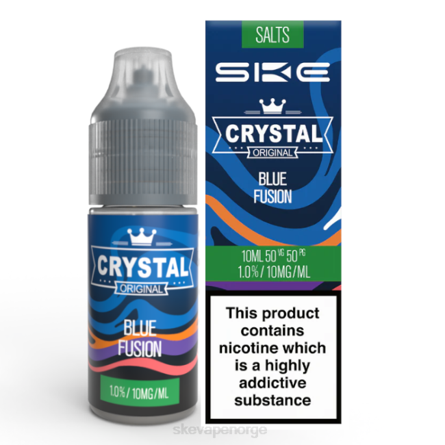 SKE Vape Flavours | SKE krystall nic salt - 10 ml blå fusjon 2DJR110