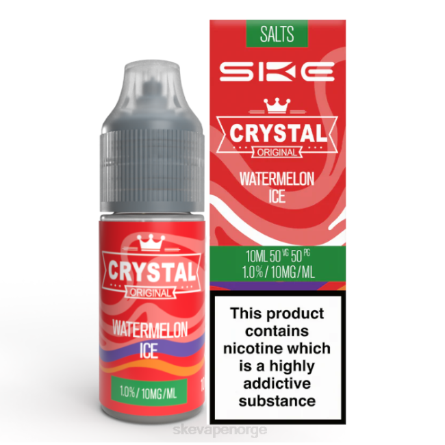 SKE Vape Pods | SKE krystall nic salt - 10 ml vannmelon is 2DJR119