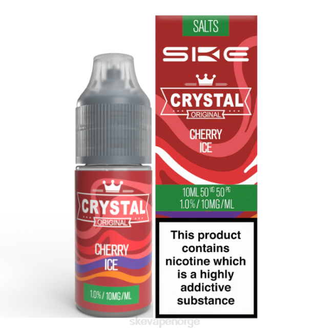 SKE Vape | SKE krystall nic salt - 10 ml kirsebæris 2DJR114