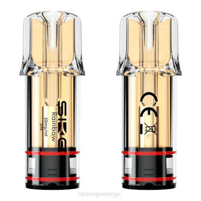 SKE Vape Crystal | SKE krystall vapes pluss pods regnbue 2DJR18