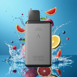 Adalya AD 10000 Puffs Blå Is Norge Engros med USB-C, 14 ml, 2% nikotin, 650 mAh batteri