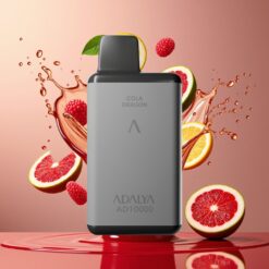 Adalya AD 10000 Puffs Mi Amor Norge Engros Romgrå PC Sandblastert Gummi ADALYA Original E-Væske