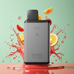 Adalya AD 10000 Puffs Norge Engros Kaktus Splash Space Grå PC Sandblåst