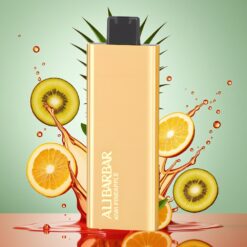 Alibarbar Pandora 7000 Norge Engros 17ml 1.0Ohm Kiwi Ananas Disposable Vape