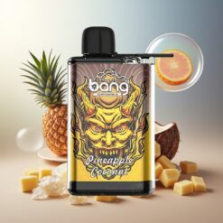 Bang 28000 Puffs Engangsvape Ananas Kokos Norge Engros 0% Nikotin 30ml 650mAh