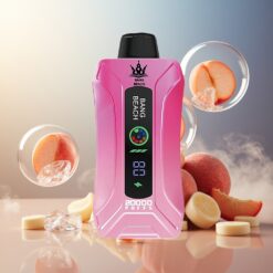 Bang Beach Smart Screen 20000 Puffs Norge Engros Fersken Is 35ml Smart Skjerm