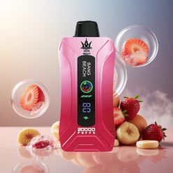 Bang Beach Smart Screen 20000 Puffs Norge Engros Jordbær Is 35ml 650mAh Smart Skjerm