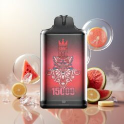 Bang Box King 15000 Puffs Engros Norge Vannmelon Is 23ml 650mAh TYPE-C 10pk