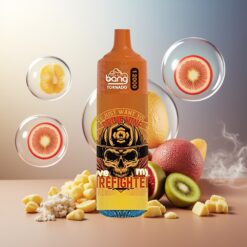 Bang Tornado 12000 Puffs Norge Engros 23ml 650mAh 0-5% Kiwi Pasjonsfrukt Guava