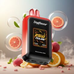 Digiflavor SKY 25000 Puffs Norge Engros Oppblåsbar Vape Kirsebær Sitrus Mynte Dual Mesh Coil 16.0mL