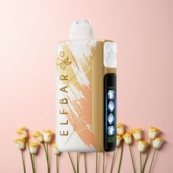 ELF BAR Ice King 40000 Puffs Norge Engros Justerbar Kjøling LCD Drage Jordbærbanan