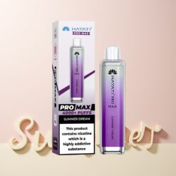 Hayati Pro Max 4000 Norge Engros TPD 2ml 1400mAh Sommerdrøm