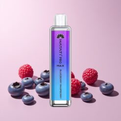 Hayati Pro Max 4000 Puffs Engangs Vape Blåbær Bringebær Norge Engros 1400mAh 2ml TPD