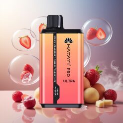 Hayati Pro Ultra 15000 Norge Engros Jordbær Tranebær Kirsebær Is 850mAh 24ml 2%