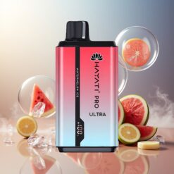 Hayati Pro Ultra 15000 Puffs 850mAh 24ml 2% Norge Engros Vannmelon Is