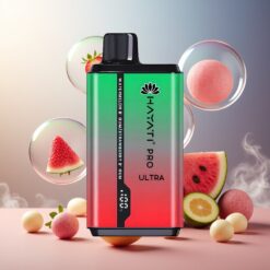 Hayati Pro Ultra 15000 Puffs Norge Engros 850mAh 24ml 2% Vannmelon Bubblegum Jordbær Bubblegum