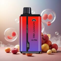 Hayati Pro Ultra 15000 Puffs Norge Engros 850mAh 24ml Kirsebær Bær
