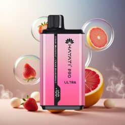 Hayati Pro Ultra 15000 Puffs Norge Engros 850mAh Jordbær Grapefrukt Jordbær Dragefrukt