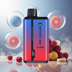 Hayati Pro Ultra 15000 Puffs Norge Engros Blå Bringebær 2x12ml 850mAh 2%