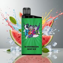 IGET Bar 3500 Puffs Engangs Vape Vannmelon Mynte Is Norge Engros 1400 mAh 1.2 Ohm Mesh Coil