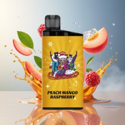 IGET Bar 3500 Puffs Engros Norge Fersken Mango Bringebær 1.2 Ohm Mesh 1400 mAh