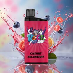 IGET Bar 3500 Puffs Norge Engros 1400 mAh 1.2 Ohm Mesh Coil Kirsebær Blåbær
