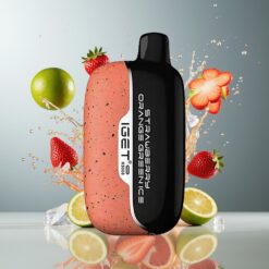 IGET Moon K5000 Norge Engros Jordbær Appelsin Grønn Is 81.5g PC 1.35 Ohm Mesh Coil