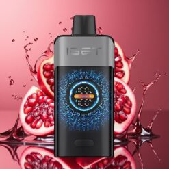 IGET ONE 12000 Puffs Norge Engros Turbo Mode 9000 Puffs 2700 mAh Svartbringebær Granateple
