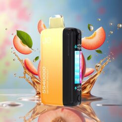 IJOY LIO SS40000 Engros Norge 40000 Puff 22ML 1100mAh Type-C Justert Luftstrøm Georgia Fersken