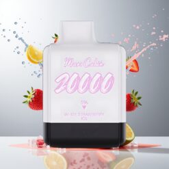 IJOY Mars Cabin 20000 Puffs Engangs Vape Hvit Jordbær Is Norge Engros 20ML 50mg 850mAh