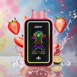 IJOY URANUS 25000 Puffs Norge Engros Justerbar Luftstrøm og Effekt Jordbæris