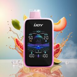 IJOY Uranus Mate 40000 Puffs Norge Engros Justert Luftstrøm Saftig Fersken Is