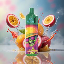 JNR Alien 10000 Puffs Norge Engros 850mAh Type-C LED Pasjonsfrukt