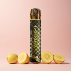 JNR Black&Golden 600+200 Puffs 550mAh Norge Engros Triple Mango (Trippel Mango)