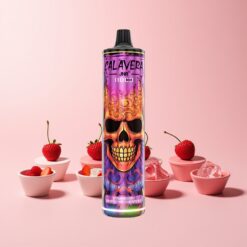 JNR Calavera 11000 Puffs Norge Engros Type-C 850mAh 21ml 1.0ohm Jordbær Bringebær Kirsebær Is