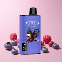 JNR EAGLE Smart 23000 Puffs Digital Skjerm Mesh Coil Norge Engros Blåbær Bringebær Kirsebær