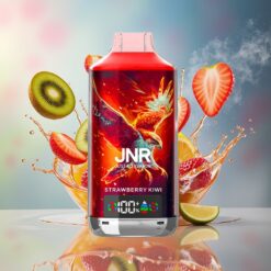 JNR Falcon X 18000 Puffs Norge Engros 750mAh 24ml Dual Mesh Digital Type-C Jordbær Kiwi