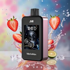 JNR MediaMax 40000 Puffs 21mL 1000mAh Type-C Norge Engros Jordbær Is