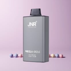 JNR Mega Box 25000 Puffs Norge Engros Blåbær Tyggegummi 30ml 850mAh Dual Mesh Coil