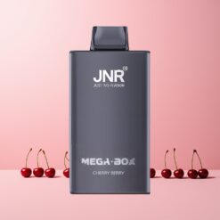 JNR Mega Box 25000 Puffs Norge Engros Dual Mesh Type-C Kirsebær Bær
