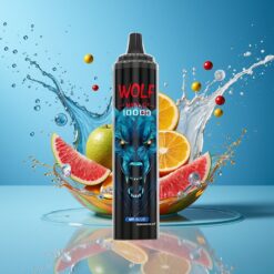 JNR Wolf Niplo 10000 Puffs Norge Engros 1.0 Ohm Mesh 650mAh Type-C Mr Blå