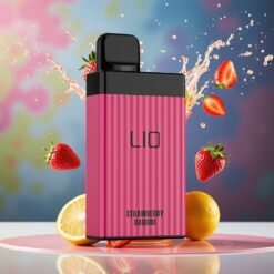 LIO BOXX 4000 Puffs Norge Engros Aluminum Alloy Type-C Jordbær Daiquiri