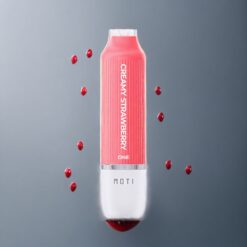 MOTI ONE 4000 Kremet Jordbær 10mL Norge Engros