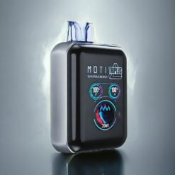 MOTI TRIPLUS METALLISK MALE 20K Norge Engros Banan Energi Full-Skjerm 18mL 650mAh