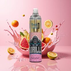 RandM Fumot Tornado 7000 Norge Engros 14ML Mesh Type-C RGB Luftjusterbar Rosa Eksplosjon