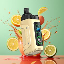 Razz Bar 45000 Puffs Engangsdamper Sitron Lime Norge Engros 1.0 Ohm Mesh Type-C