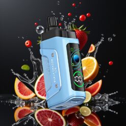 Razz Bar 45000 Puffs Norge Engros Justerbar Luftstrøm Svart Drake Is 1.0 Ohm Mesh Coil