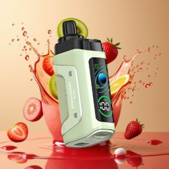 Razz Bar 45000 Puffs Norge Engros Justerbar Luftstrøm Type-C Jordbær Kiwi