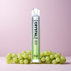 SKE Crystal BAR 600 Norge Engros Grønn Drue 2% Nikotin 600 Puffs 500mAh