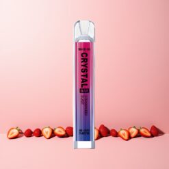 SKE Crystal BAR 600 Norge Engros Jordbær Blast 2% Nikotin 500mAh 600 Puff